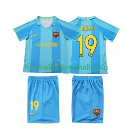 Fußballtrikots FC Barcelona Lionel Messi 19 2007 2008 Retro Kinder Kurzarm Auswärts-trikot kaufen